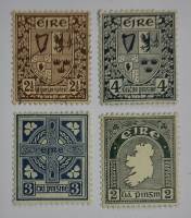 (--) Набор марок Ирландия "4 шт."  Негашеные  , III O